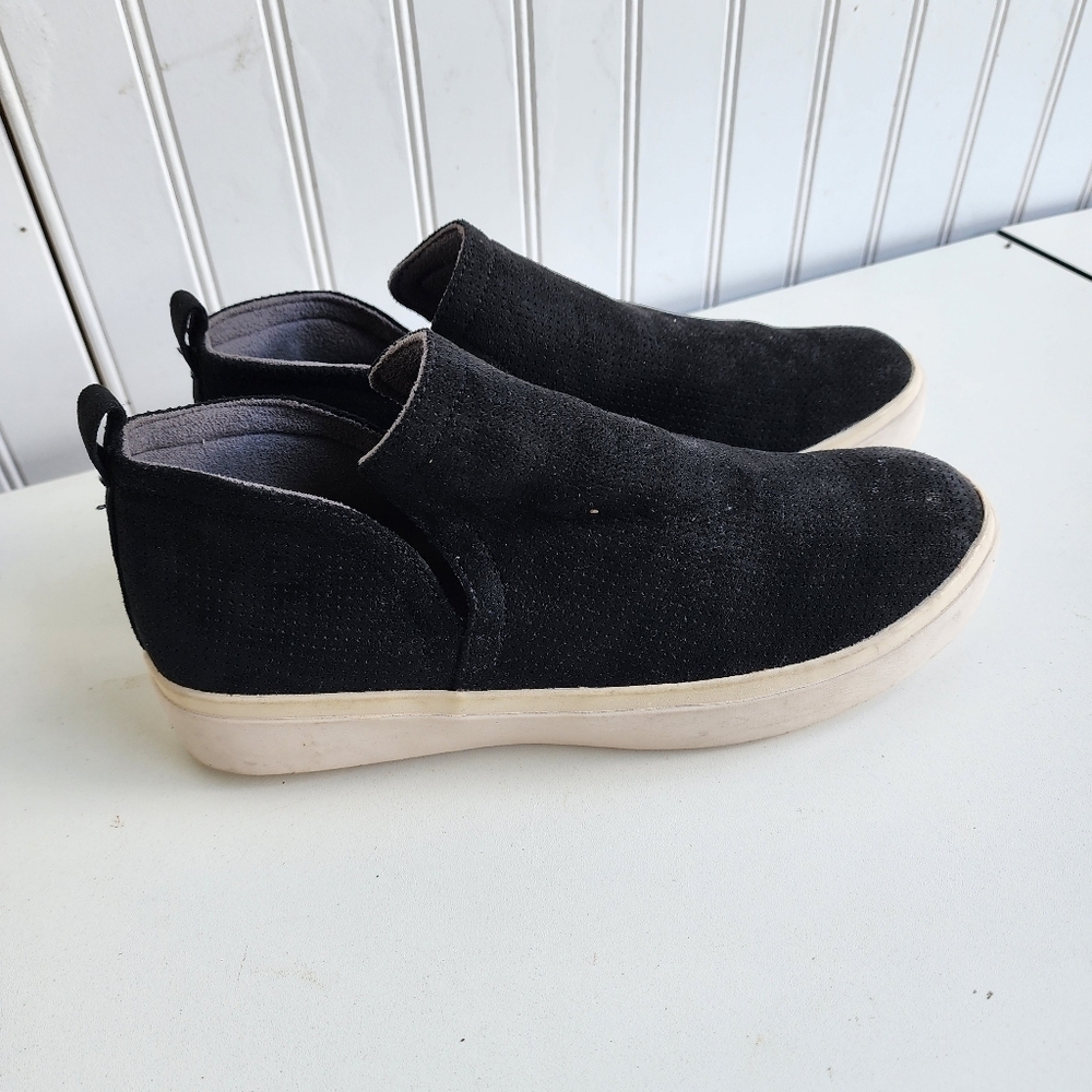 Dr. Scholls Be Energized Foam Technology Slip On Black Sneakers Shoes Sz 9 M